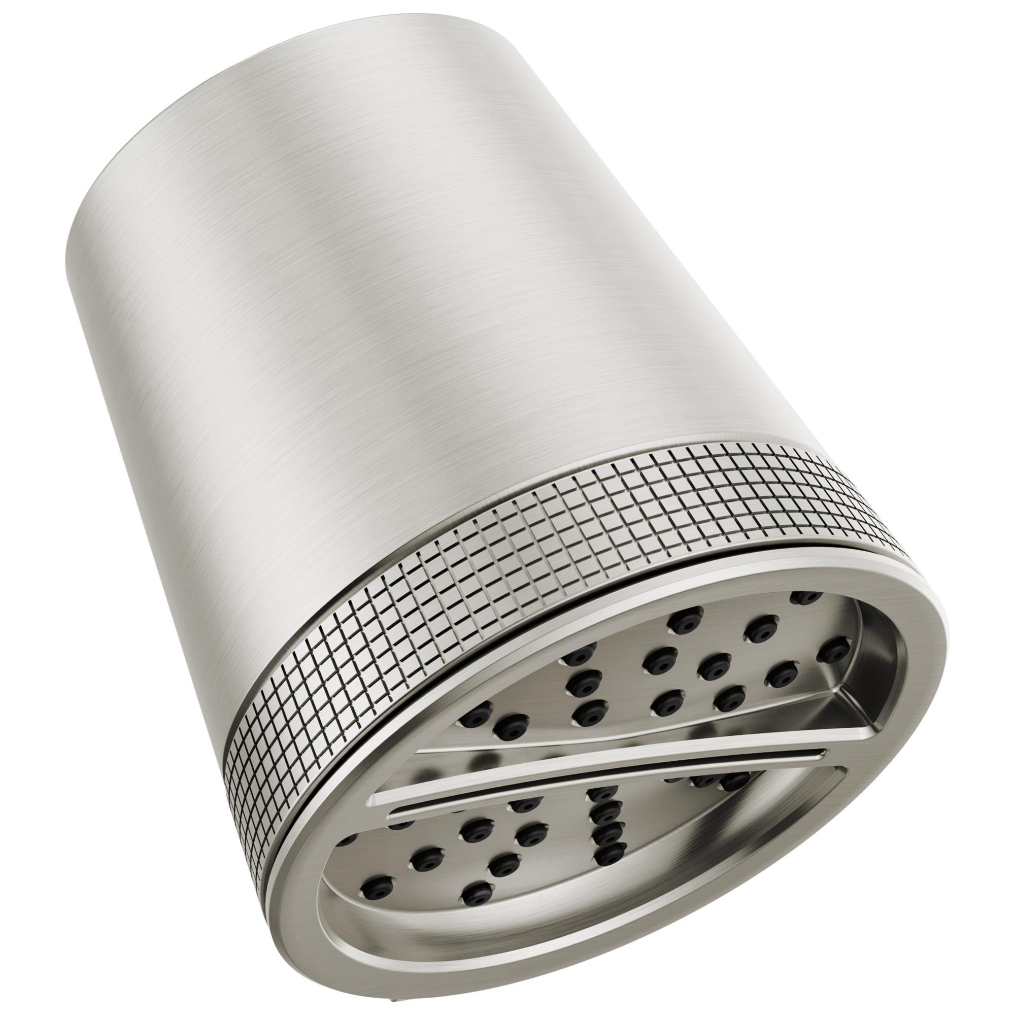 DELTA® 52386-SS-PR Galeon™ Universal Showerhead Only, 1.75 gpm Max Flow, 3 Sprays, 4-1/4 in Dia x 4-3/4 in H Head, Import