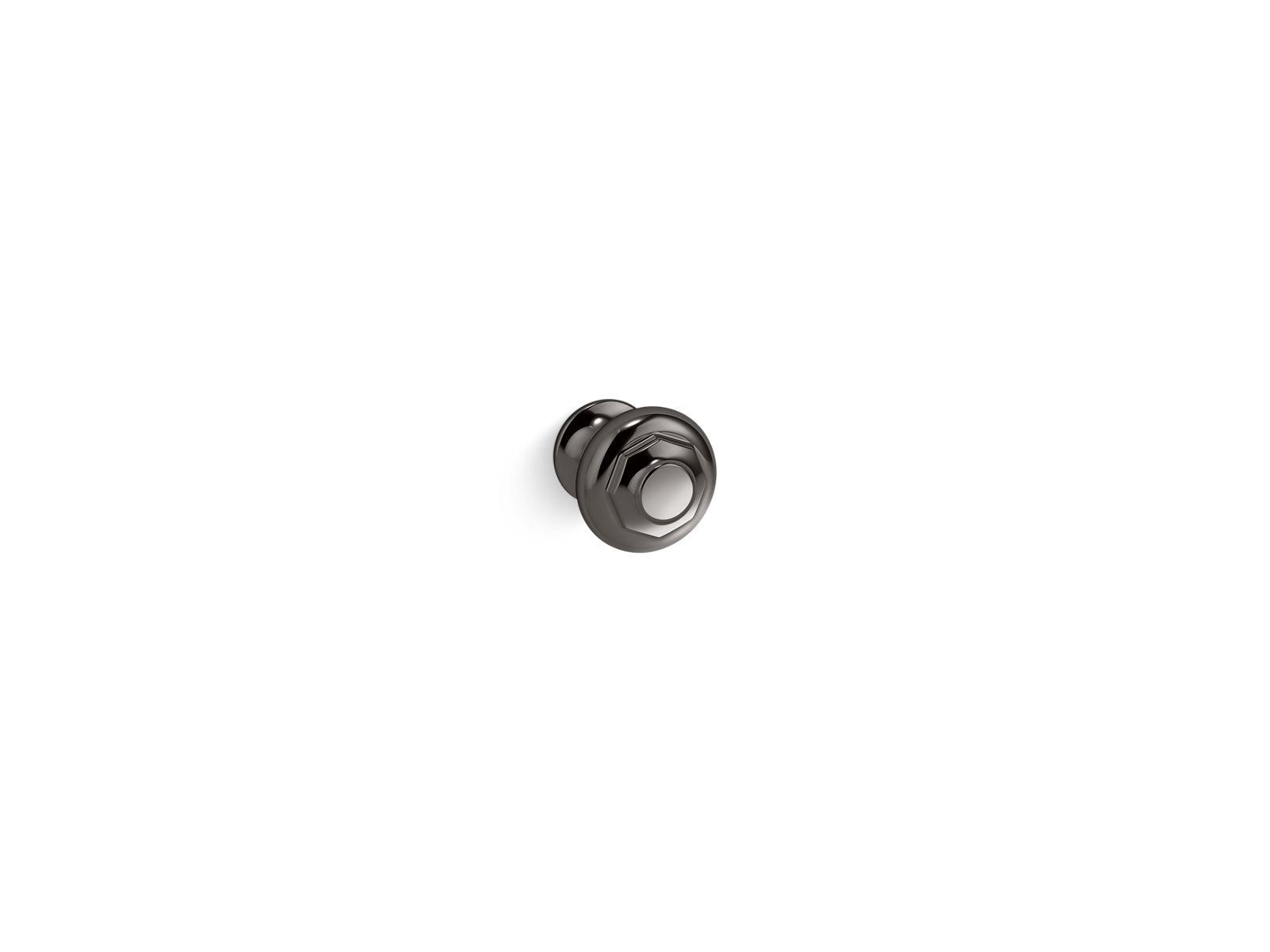 Kohler® 72578-TT 72578 Artifacts Cabinet Knob, 1 in Dia, Metal, Vibrant Titanium, 1-3/16 in Projection