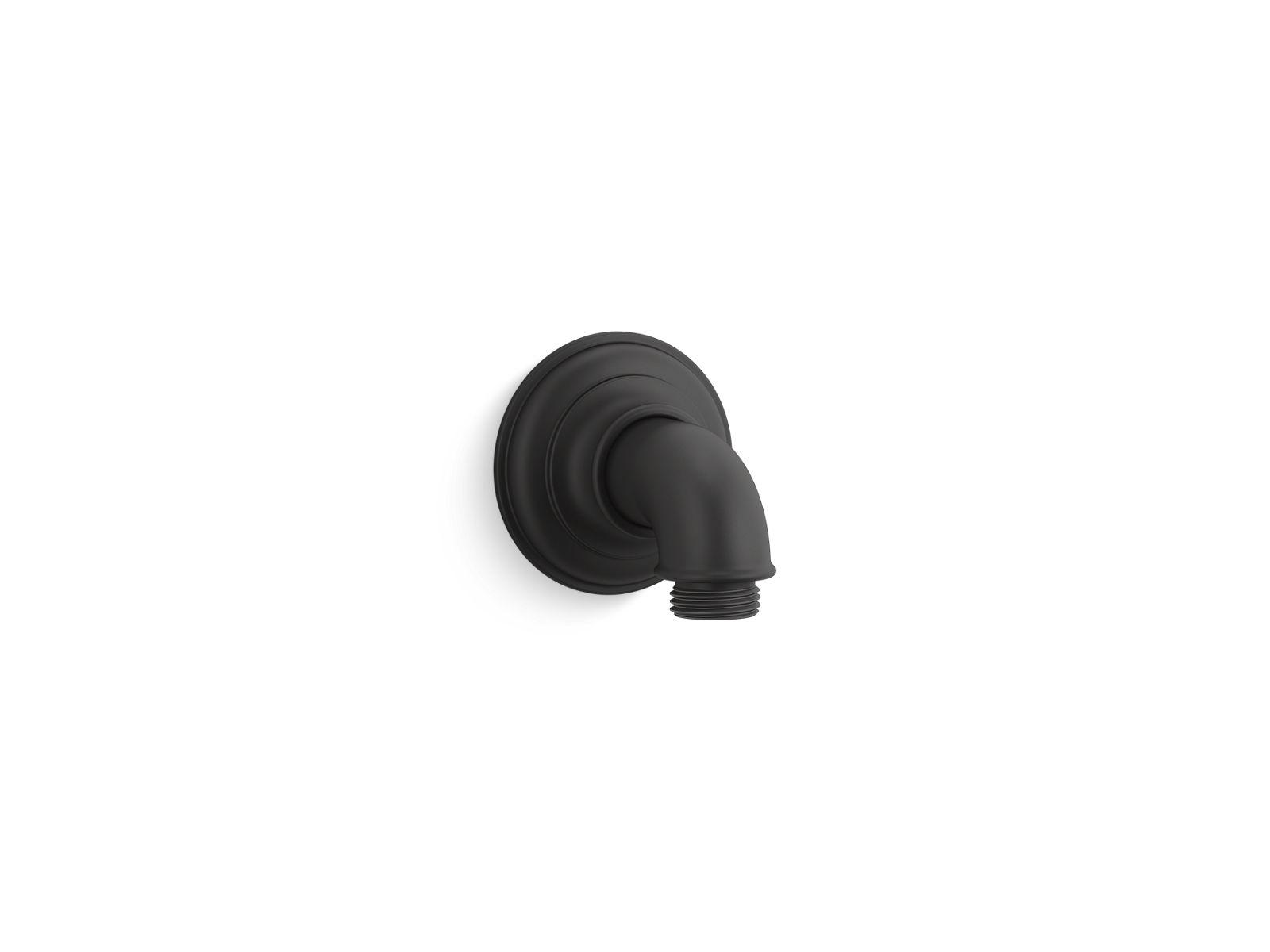 Kohler® 72796-BL 72796 Artifacts® Wall-Mount Supply Elbow, 1/2 in x G1/2-14 Nominal, NPT End Style, Metal