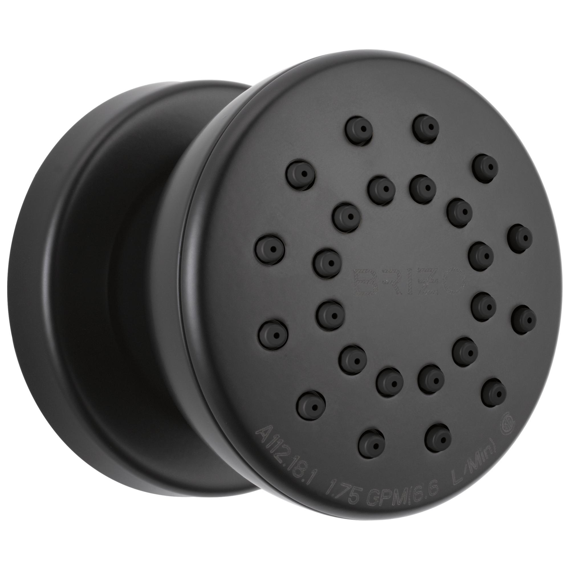 Brizo® 84110-BL Touch-Clean® Body Spray, (1) Spray, 2 gpm Maximum, Wall Mount, Import