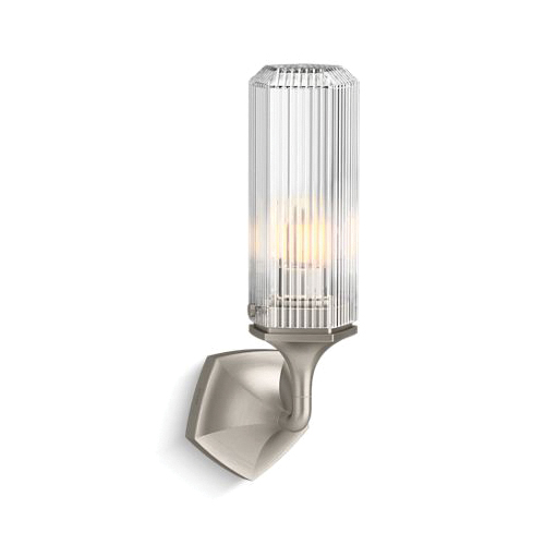 Kohler® 31775-SC01-BNL Light Sconce, (1) CFL Lamp, 120 VAC, Brushed Nickel Housing