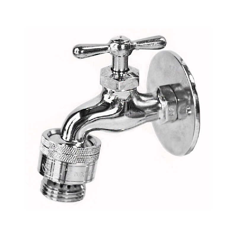 Outdoor Shower Company WMHB-158 Wall Mount Hose Bibb - 3/4" Male Hose Thread