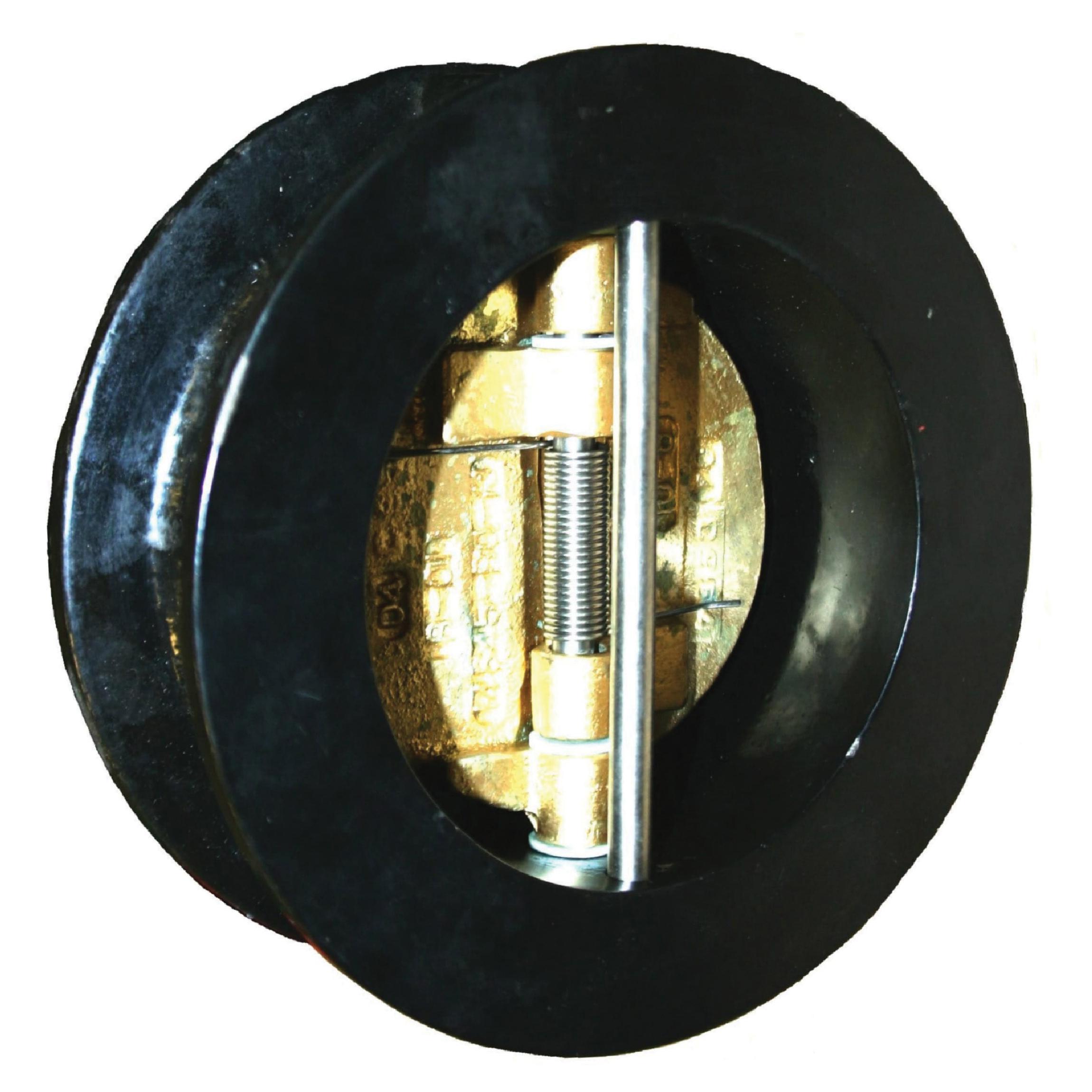 Apollo™ 6WC100E1LF 910WE-LF Wafer Body Check Valve, 3 in Nominal, Flanged End Style, 125 lb, Cast Iron Body, EPDM Softgoods