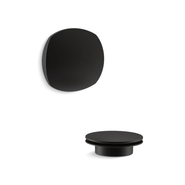 Kohler® T37391-BL Rotary Turn Bath Drain Trim, For Use With PureFlo™ Rough Drain, Metal