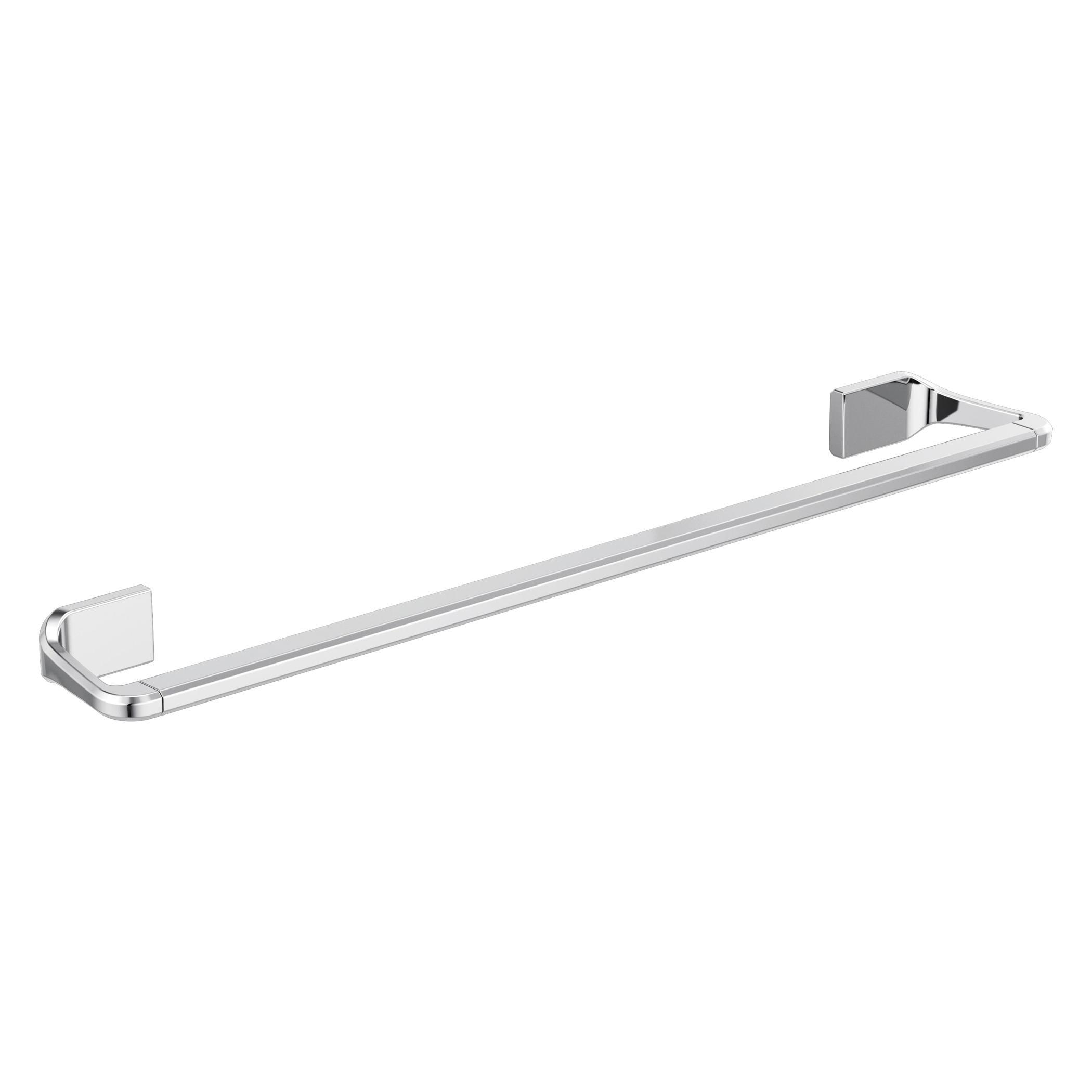 Brizo® 691898-PC Levoir™ Towel Bar, 18 in L Bar, 3-7/16 in OAD x 1.34 in OAH, Polished Chrome, Import