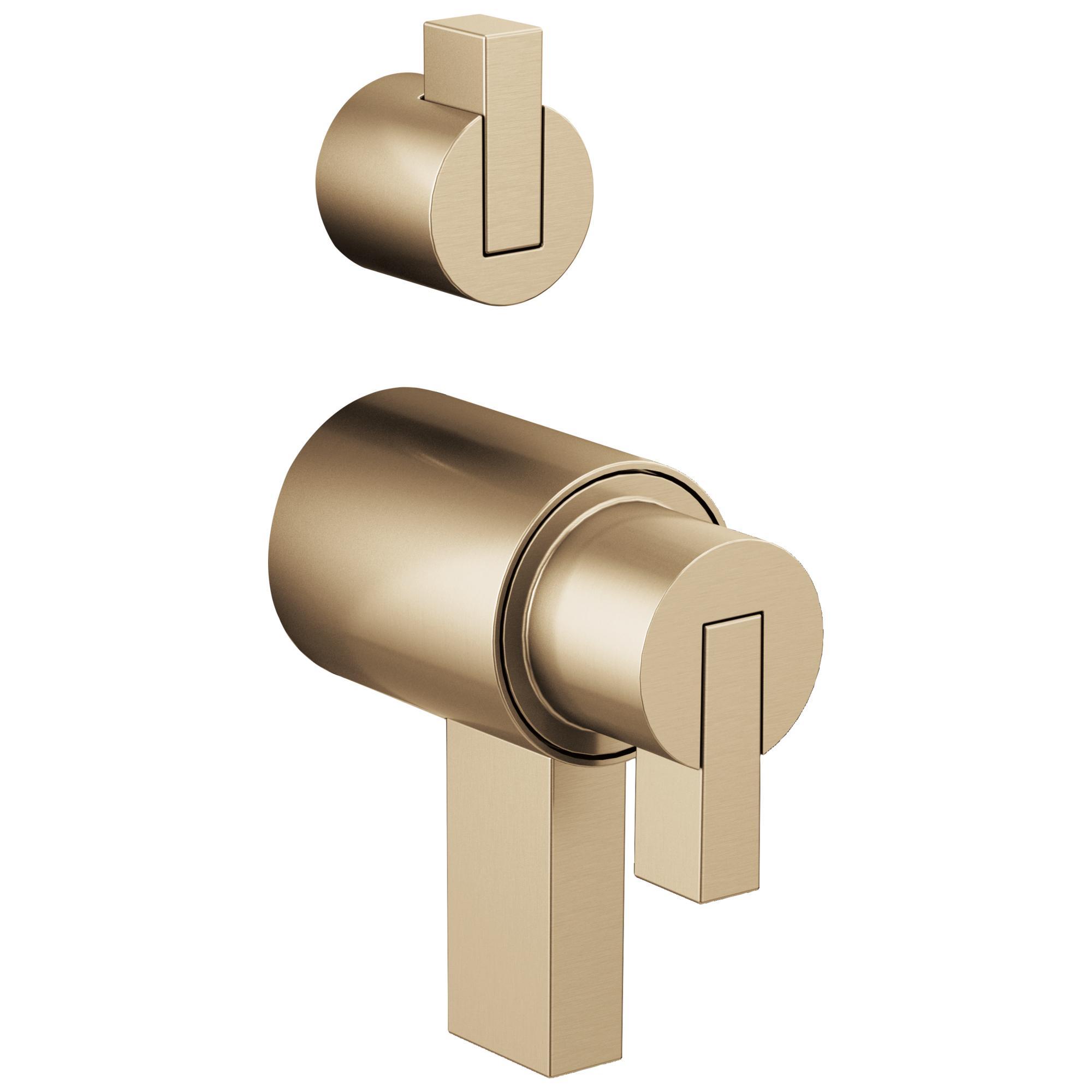 Brizo® HL7532-GL TempAssure® Thermostatic Trim Handle Kit, 2 gpm Valve, Luxe Gold