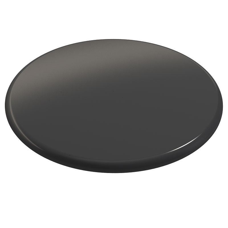 BOCCHI 1220-020 Drain Cover, For Use With Kitchen Sink Strainers, Fireclay, Import