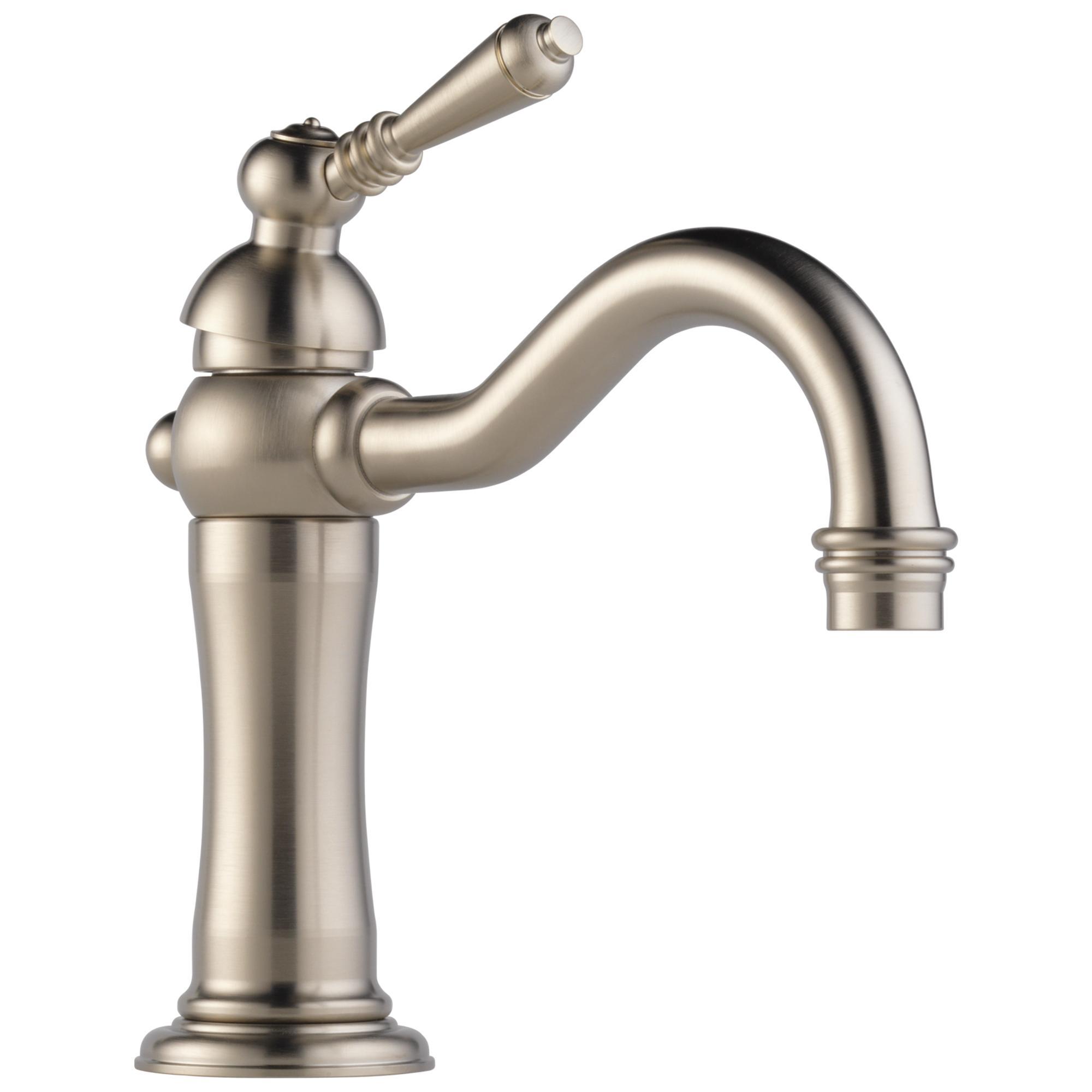 Brizo® 65036LF-BN Tresa® Lavatory Faucet, Commercial, 1.5 gpm Flow Rate, 3-5/8 in H Spout, 1 Handles, 1 Faucet Holes, Brushed Nickel, Function: Traditional