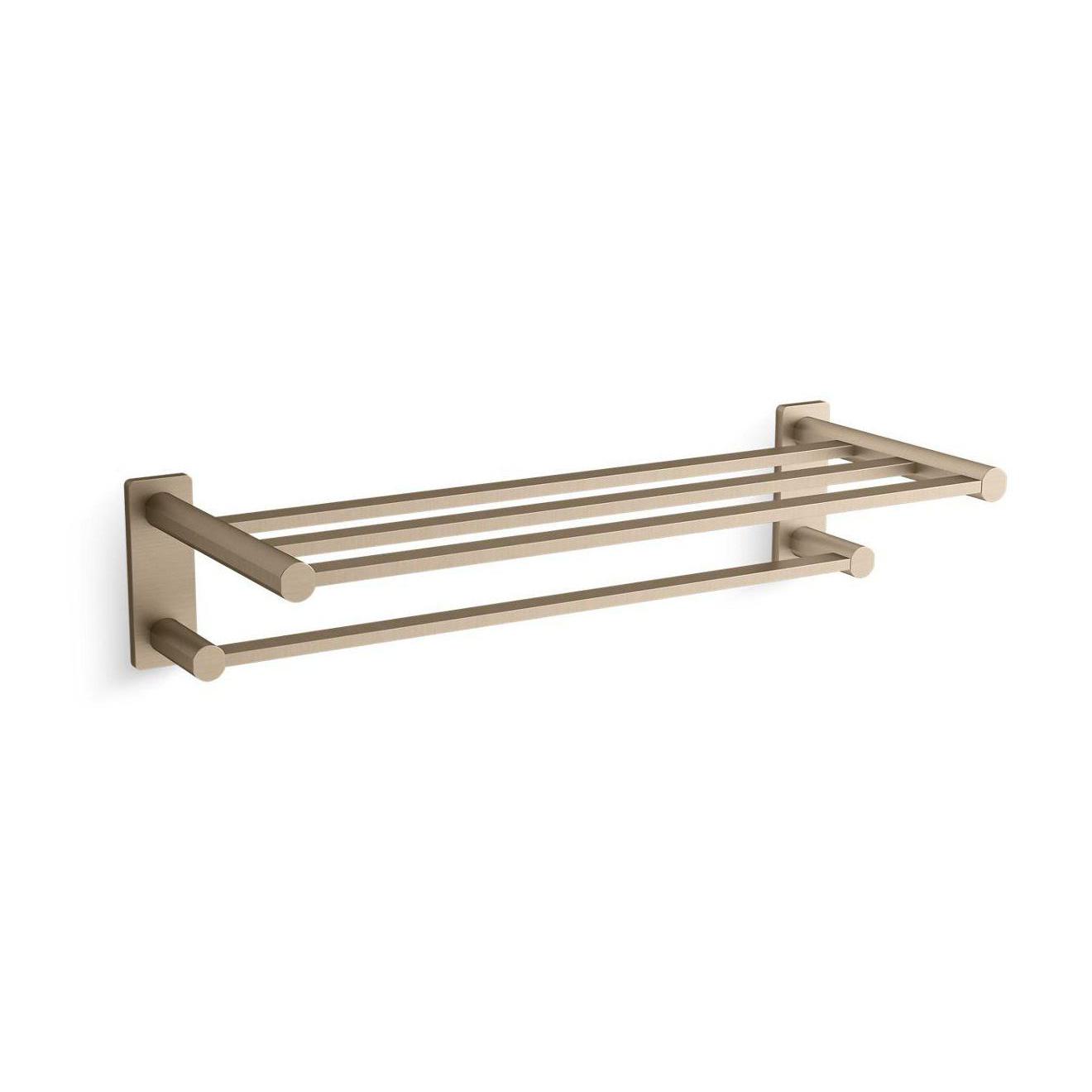 Kohler® 23530-BV 23530 Parallel® Towel Bar, 5-15/16 in L 26 in W 10-3/16 in H, 1 Bars