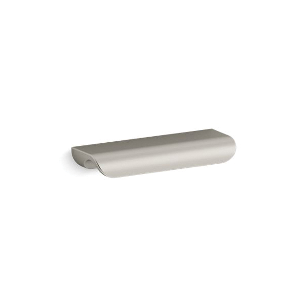 Kohler® 97029-BN Avid™ Drawer Pull, 4 in drawer pull, Zinc, Vibrant® Brushed Nickel