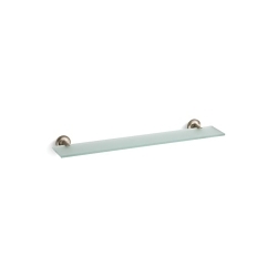 Kohler® 14440-BV Glass Shelf, Purist®, 22-1/2 in OAL x 4-7/8 in OAD, Brass