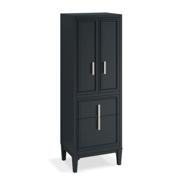 Kohler® 33548-ASB-1WX Southerk™ Linen Tower, 69-7/8 in H x 21-15/16 in W x 18 in D