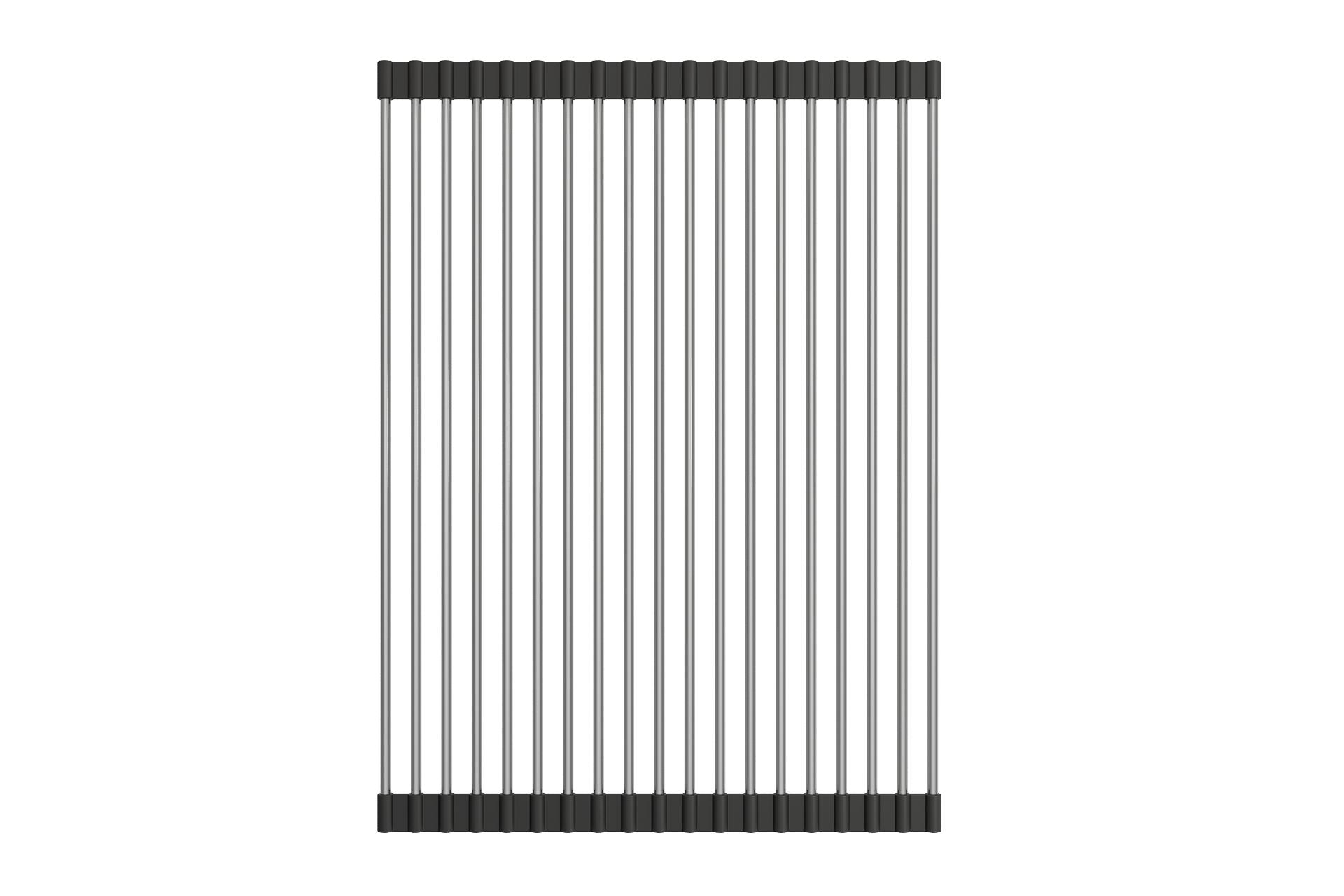 BOCCHI 2350 0001 Roller Mat, 17.13 in L 12.5 in W, Stainless Steel, Import