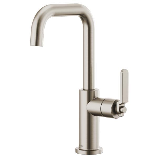 Brizo® 61054LF-SS Bar Faucet, Litze™, Stainless Steel, 1 Handle, 1.8 gpm