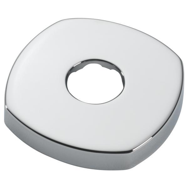 DELTA® RP100370 Shower Flange, For Use With Stryke™ 14S/17S/17T Series Tub and Shower, Polished Chrome, Import