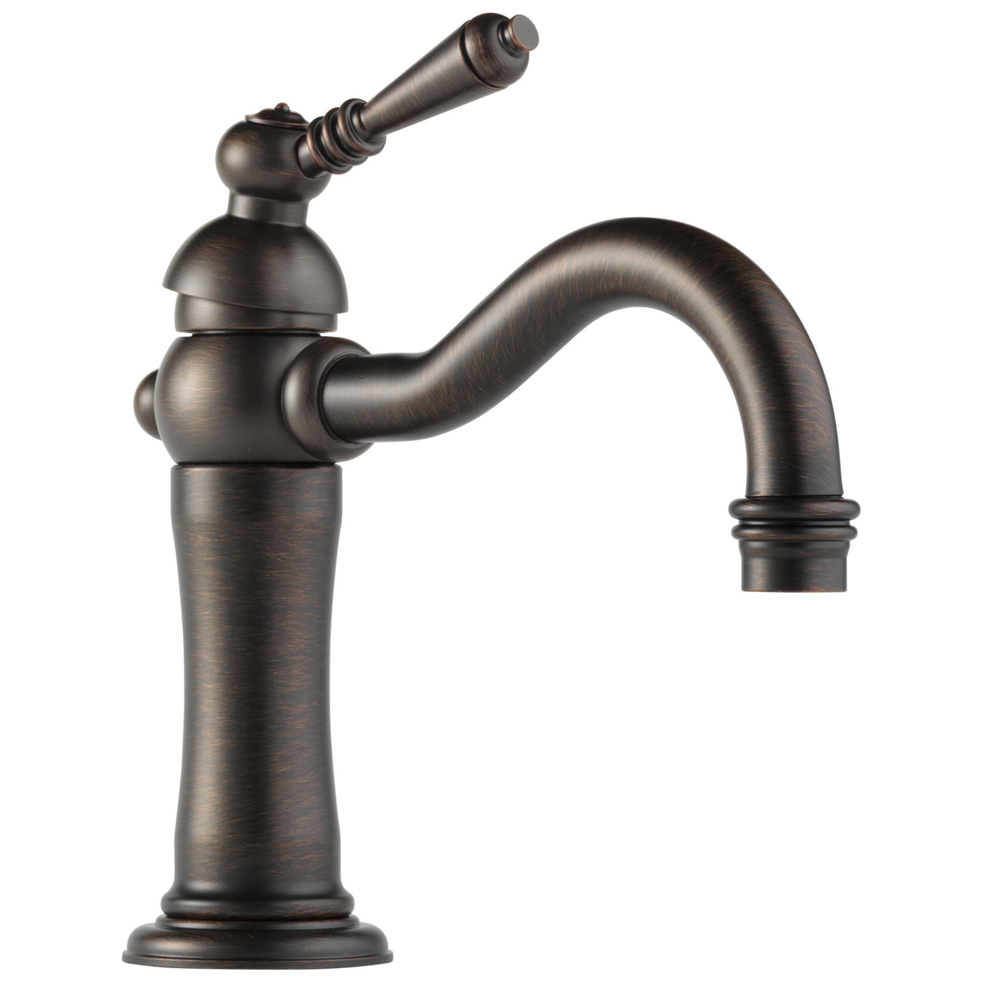 Brizo® 65036LF-RB Tresa® Lavatory Faucet, Commercial, 1.5 gpm Flow Rate, 3-5/8 in H Spout, 1 Handles, 1 Faucet Holes, Venetian Bronze, Function: Traditional