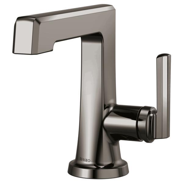 Brizo® 65098LF-BNX-ECO Levoir™ Single Handle Lavatory Faucet, 1.5 gpm Flow Rate, 5-1/4 in H Spout, 1 Handles, Metal Pop-Up Drain, 1 Faucet Holes, Brilliance Black Onyx