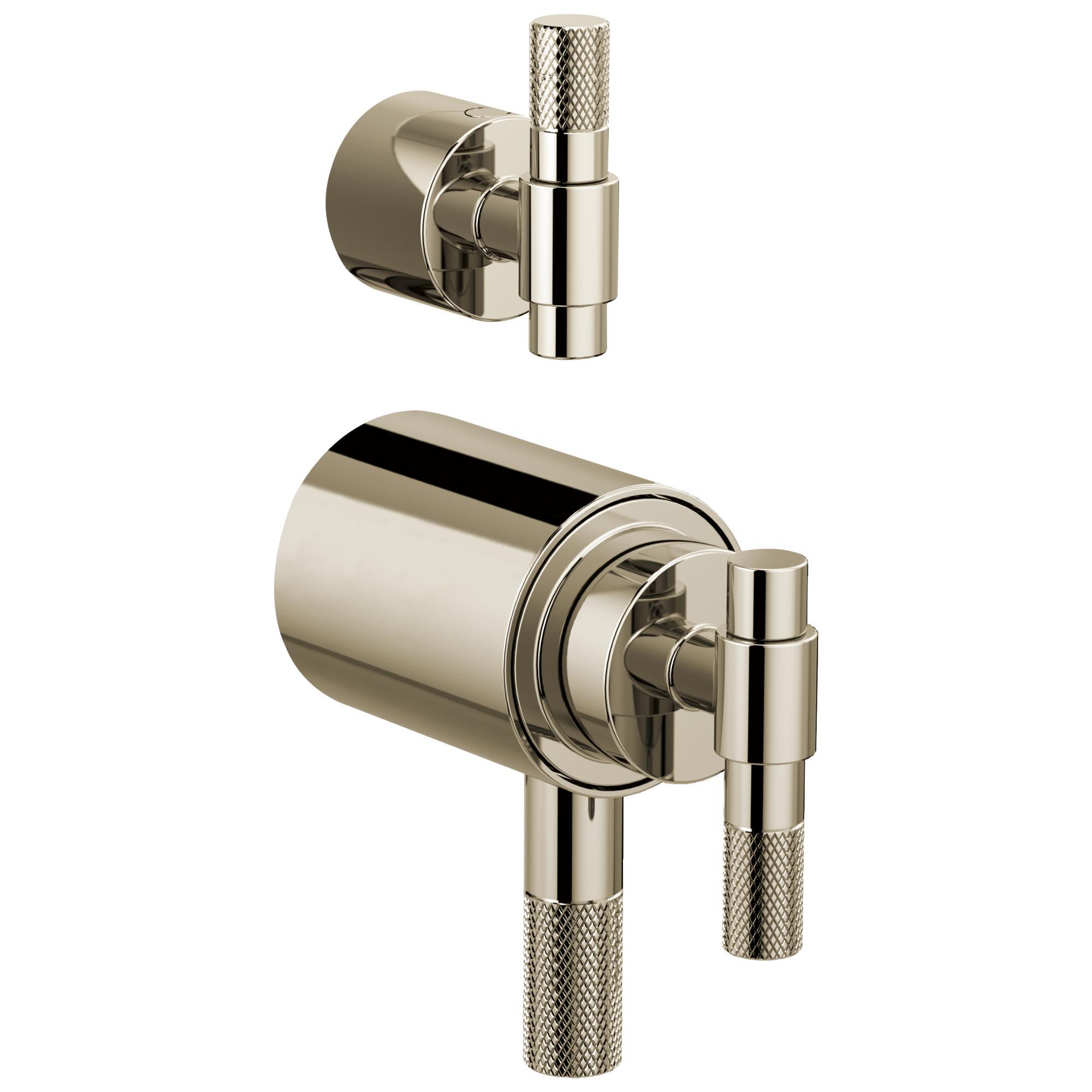 Brizo® HL7533-PN TempAssure® Thermostatic Trim Handle Kit, 2 gpm Valve, Polished Nickel