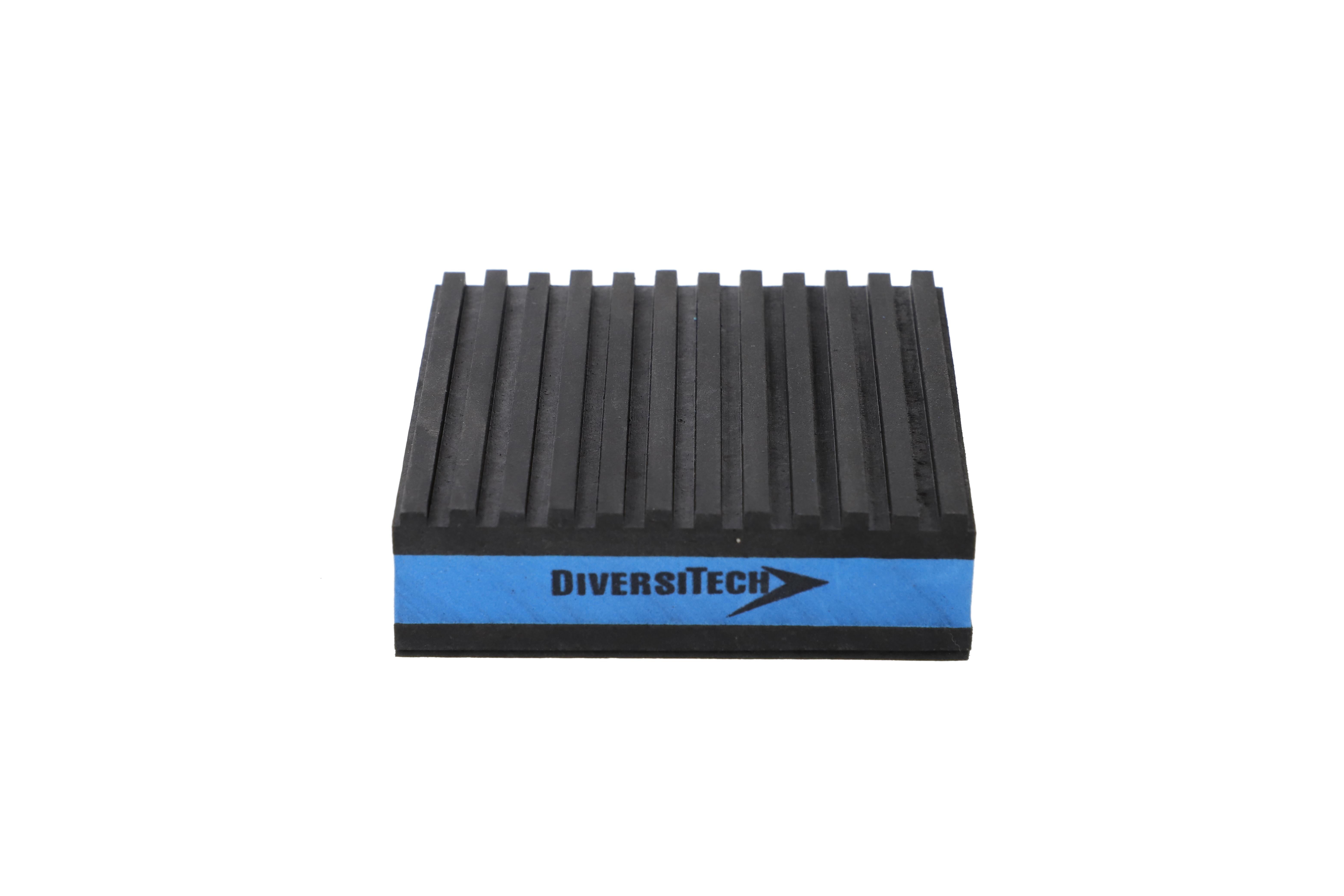 Diversitech MP-3E EVA Anti-Vibration Pad, 3 in L x 3 in W x 7/8 in D