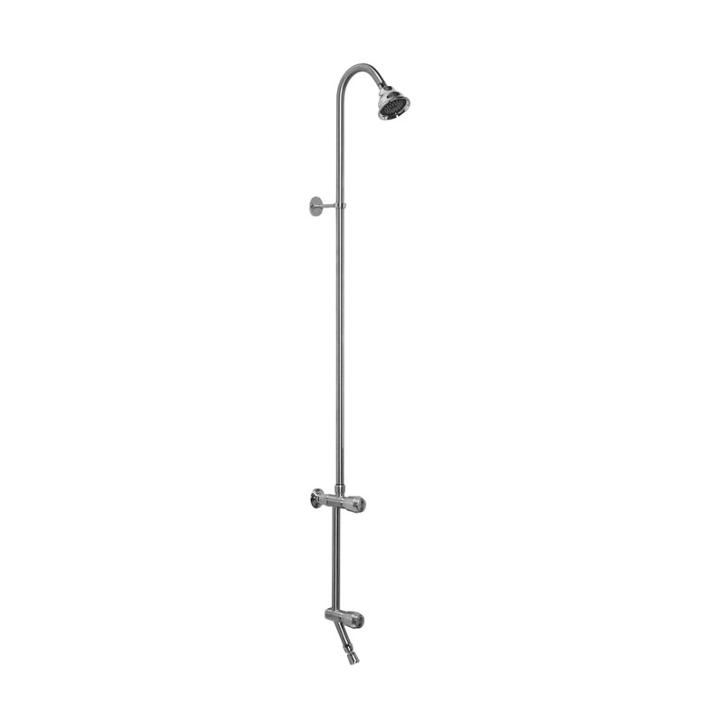 Outdoor Shower Company WM-442-ADA-FS Wall Mount Single Supply Shower