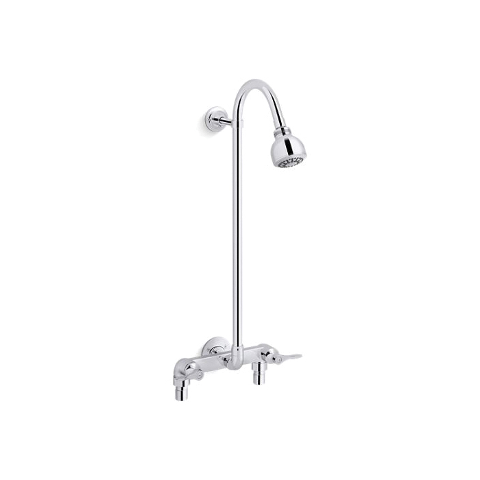 Kohler® 630T40-4AG-CP Triton® Bowe® Industrial Exposed Shower, 1.75 gpm Flow Rate, 60 psi Pressure, Polished Chrome