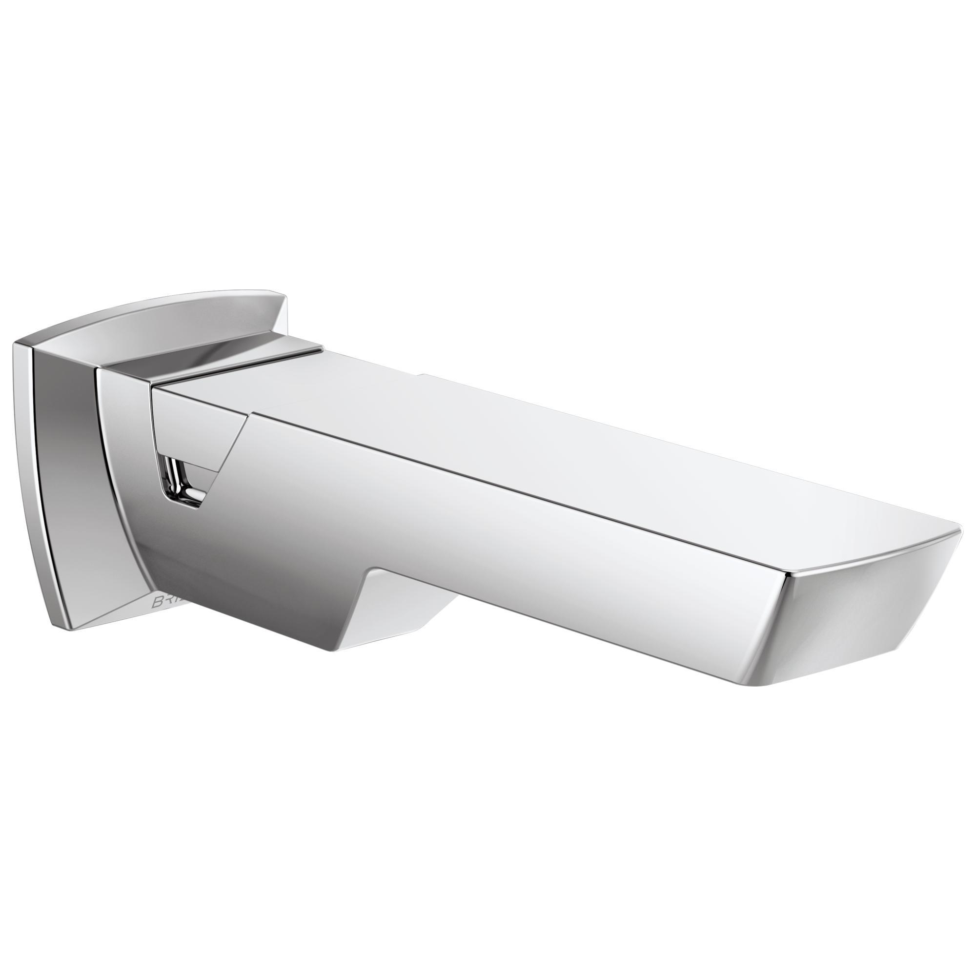 Brizo® RP90568PC Vettis™ Integrated Pull-Up Diverter Tub Spout, 9 in Spout Reach, Solid Brass, Polished Chrome, Import