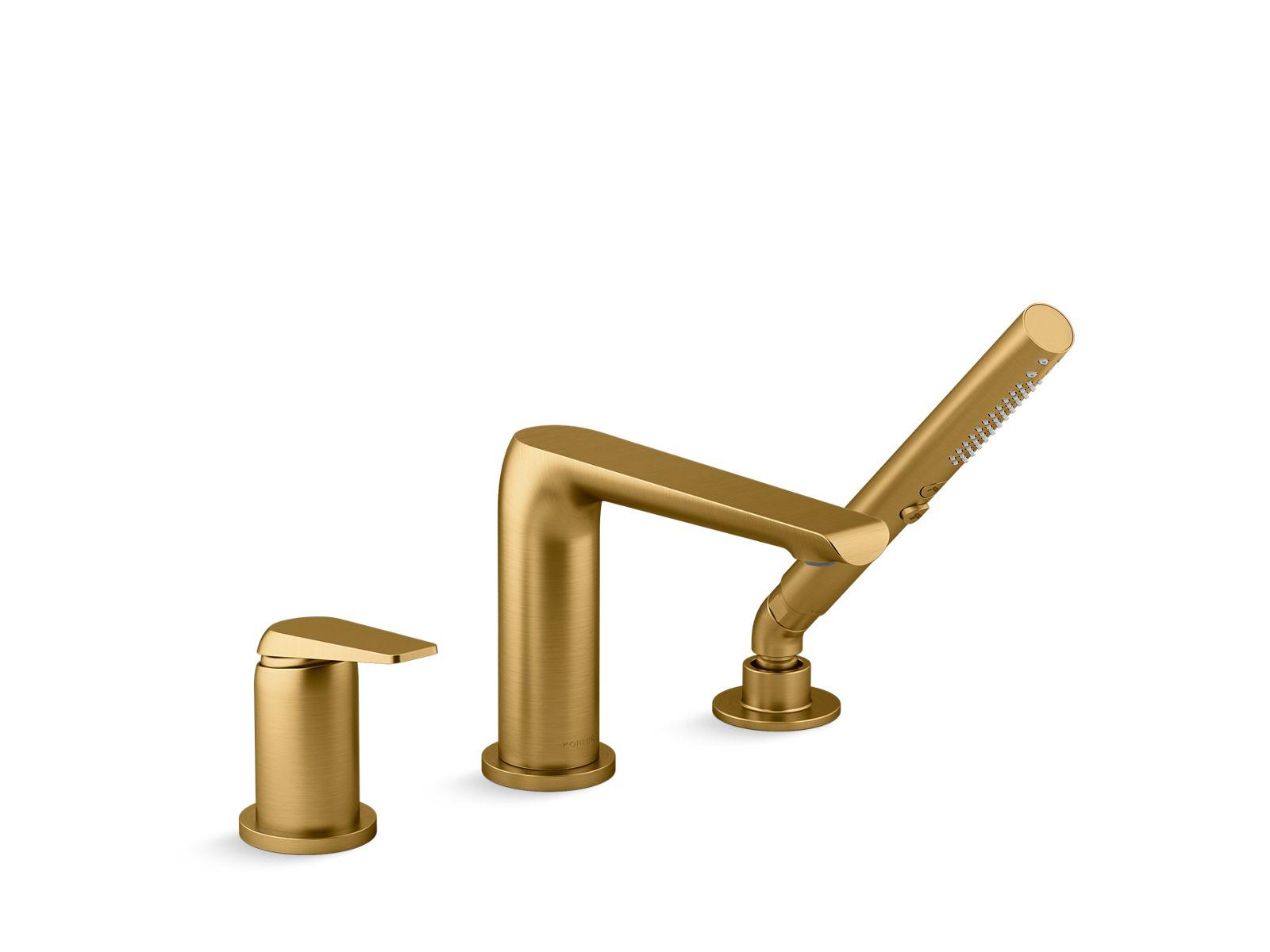 Kohler® 10UD00G20-BN Touchless Toilet Flushometer, Tripoint®, 1.5 V AA Lithium Battery, 0.5 gpf Flush Rate, 1 in Inlet, 3/4 in Spud, 35 psi Pressure, Vibrant Brushed Nickel