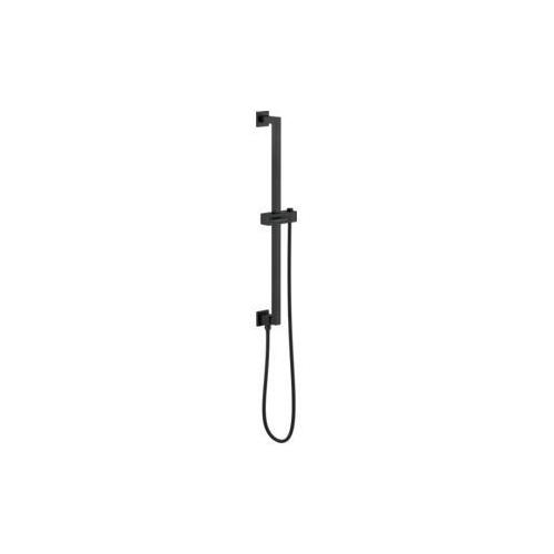 Brizo® 74799-BL Essential™ Shower Series Linear Square Universal Wall Slide Bar With Adjustable Slide, 28-7/8 in L Bar, 3-11/16 in OAD, Matte Black, Import