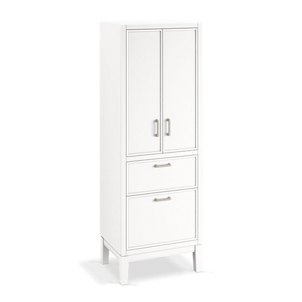 Kohler® 33582-ASB-0 Winnow™ Linen Tower, 69-7/8 in H x 21-15/16 in W x 18 in D