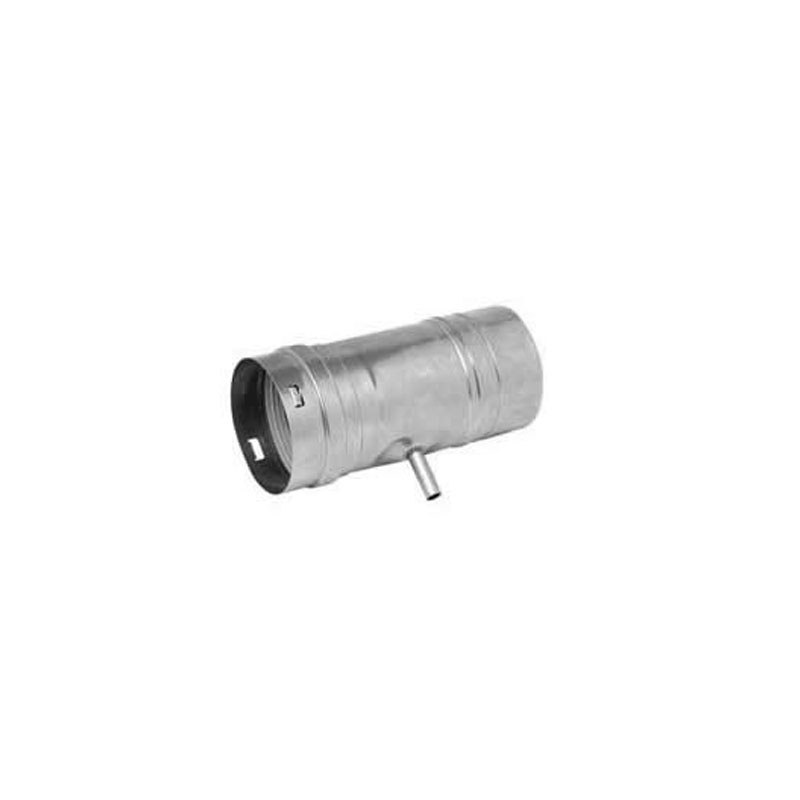 METAL-FAB&reg; Corr/Guard&reg; 3" D Horizontal Drain Section - SW - 3CGSWDS