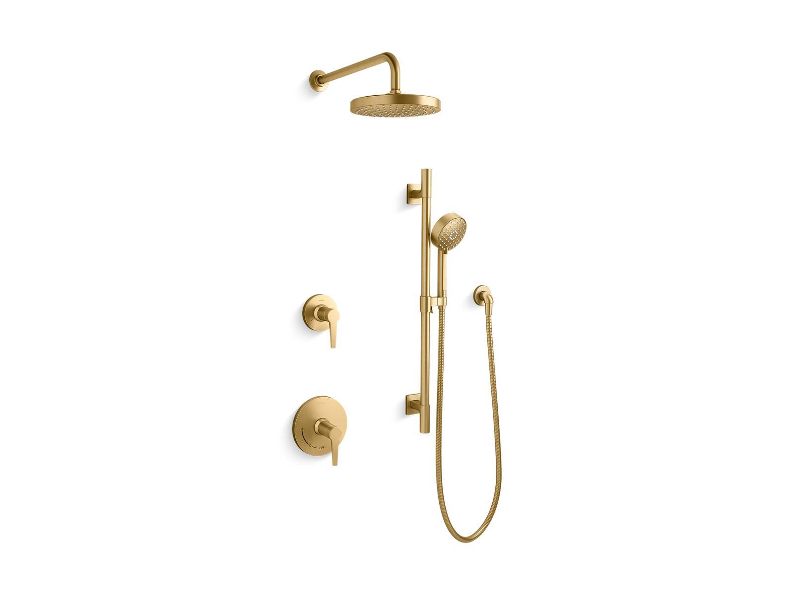 Kohler® 26914-G-2MB Awaken® Showering Kit, 1.75 gpm Flow Rate