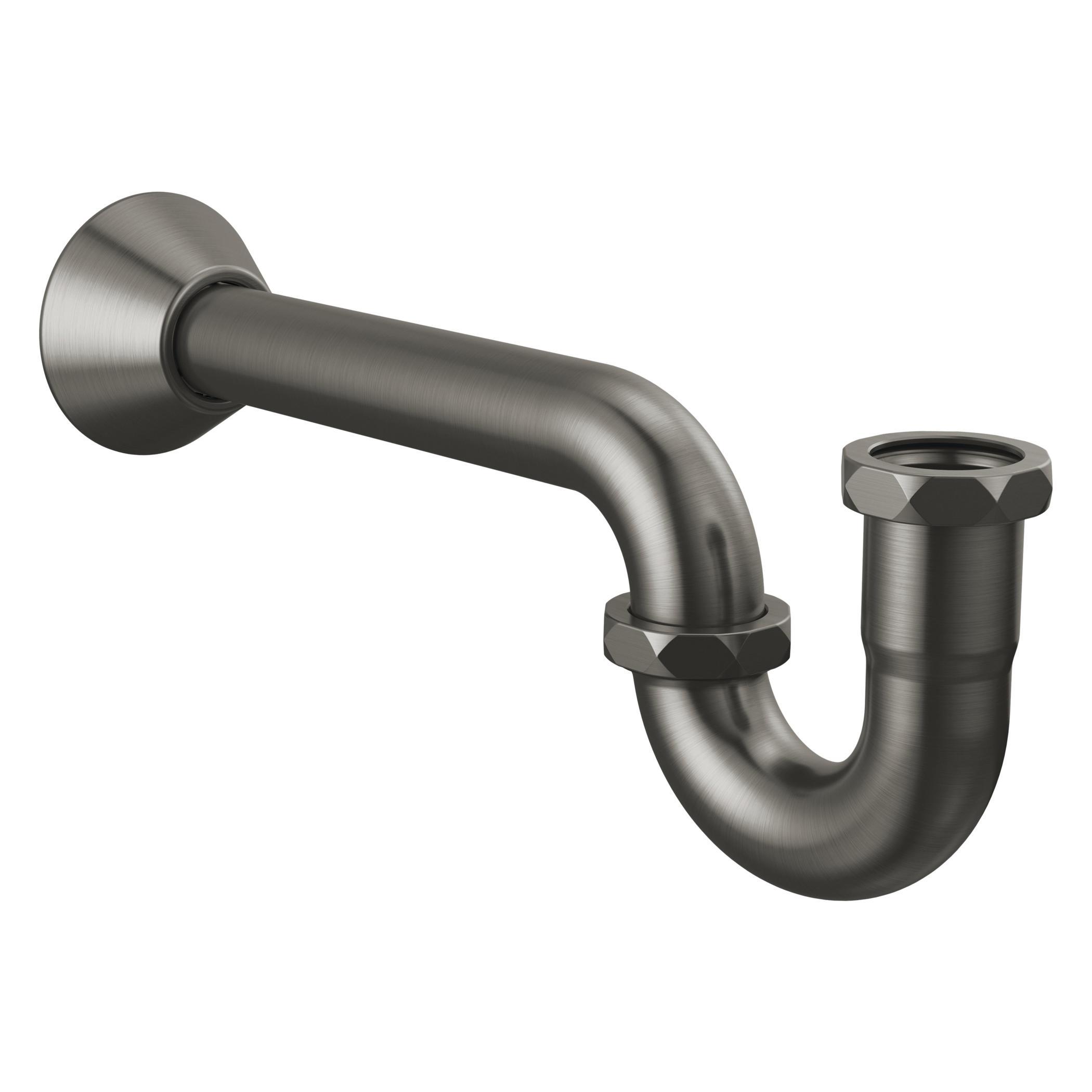 Brizo® BT031141-SL P-Trap With Flange, 1-5/16 in Inlet x 1-1/4 in Outlet, Brass, Import