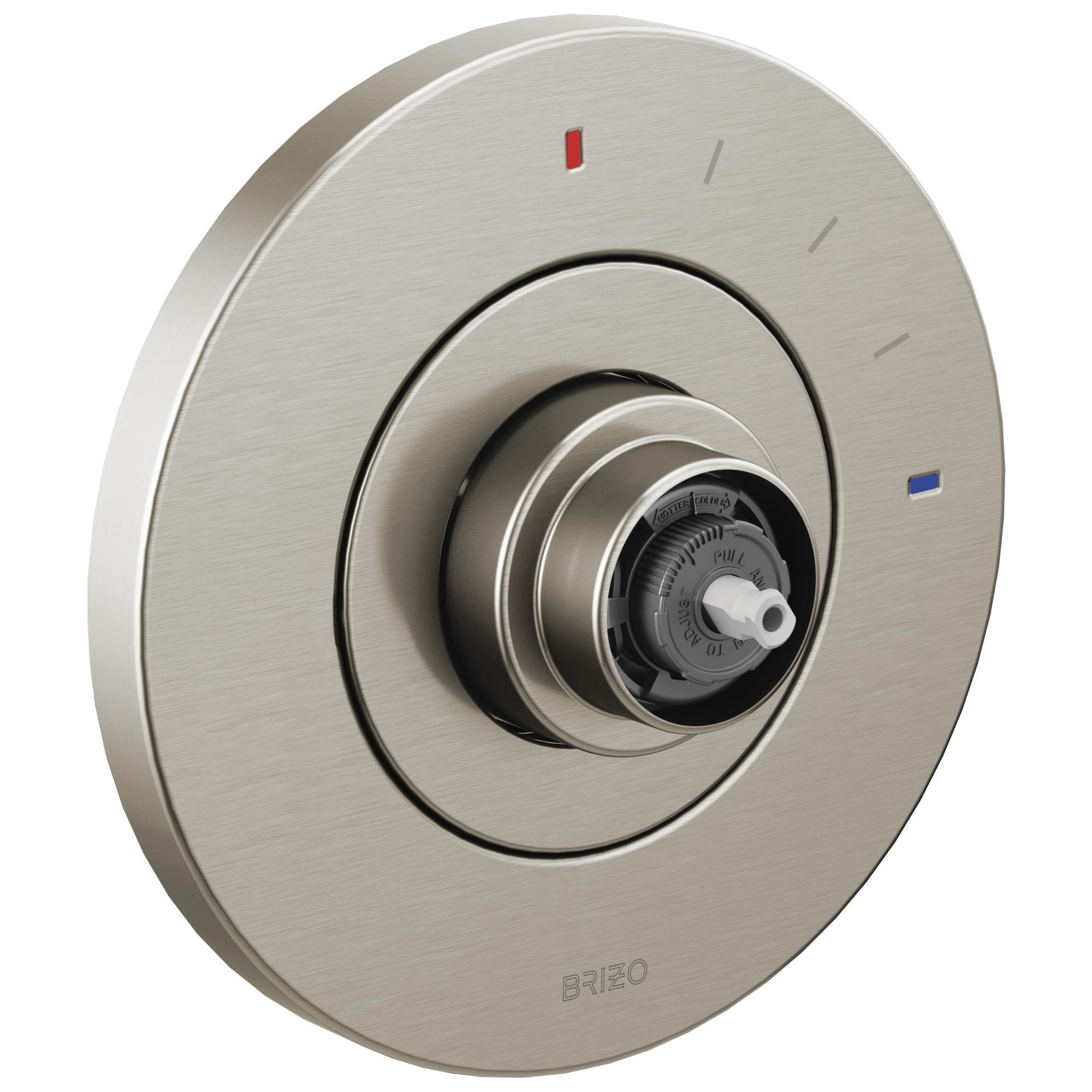 Brizo® T60P035-NKLHP Valve Trim Only, 6.3 gpm Shower, Luxe Nickel
