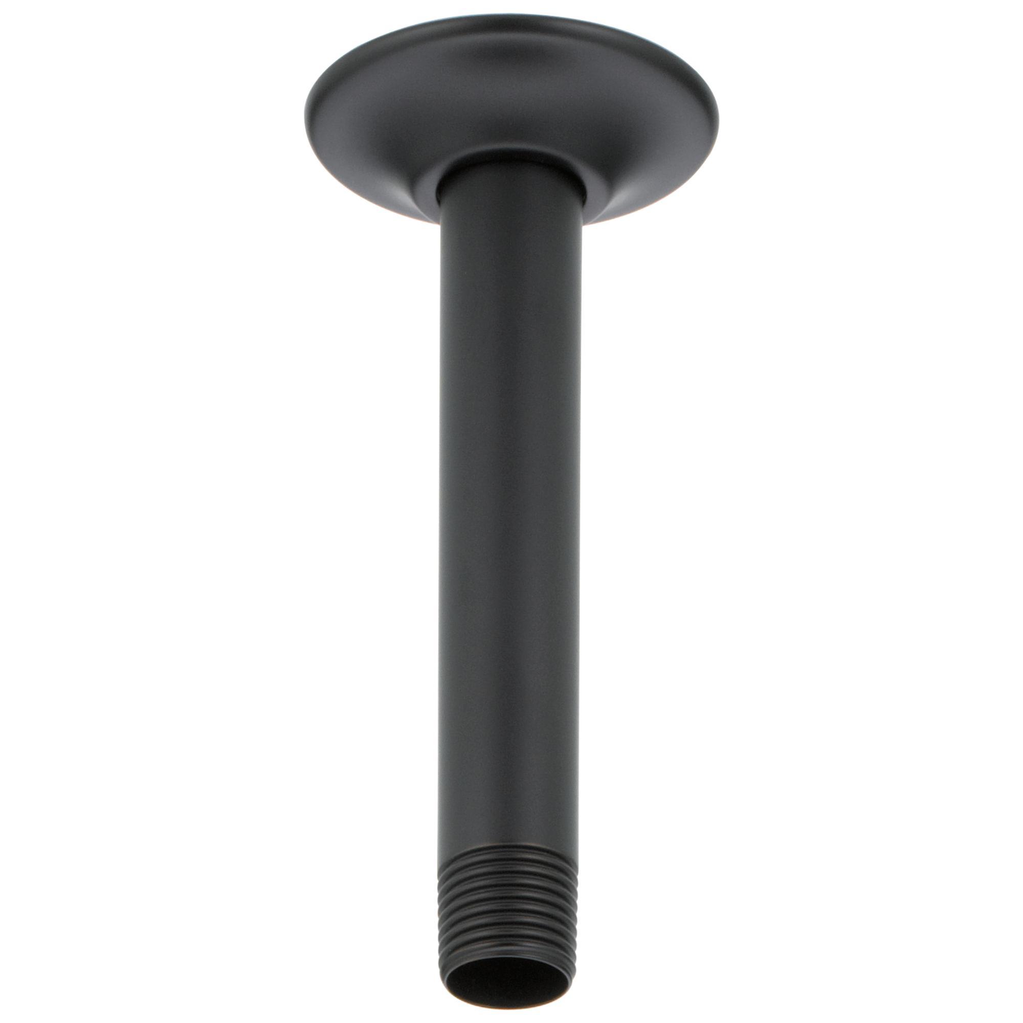 Brizo® RP48985BL Shower Arm and Flange, 6 in L, 1/2 in NPT, Import