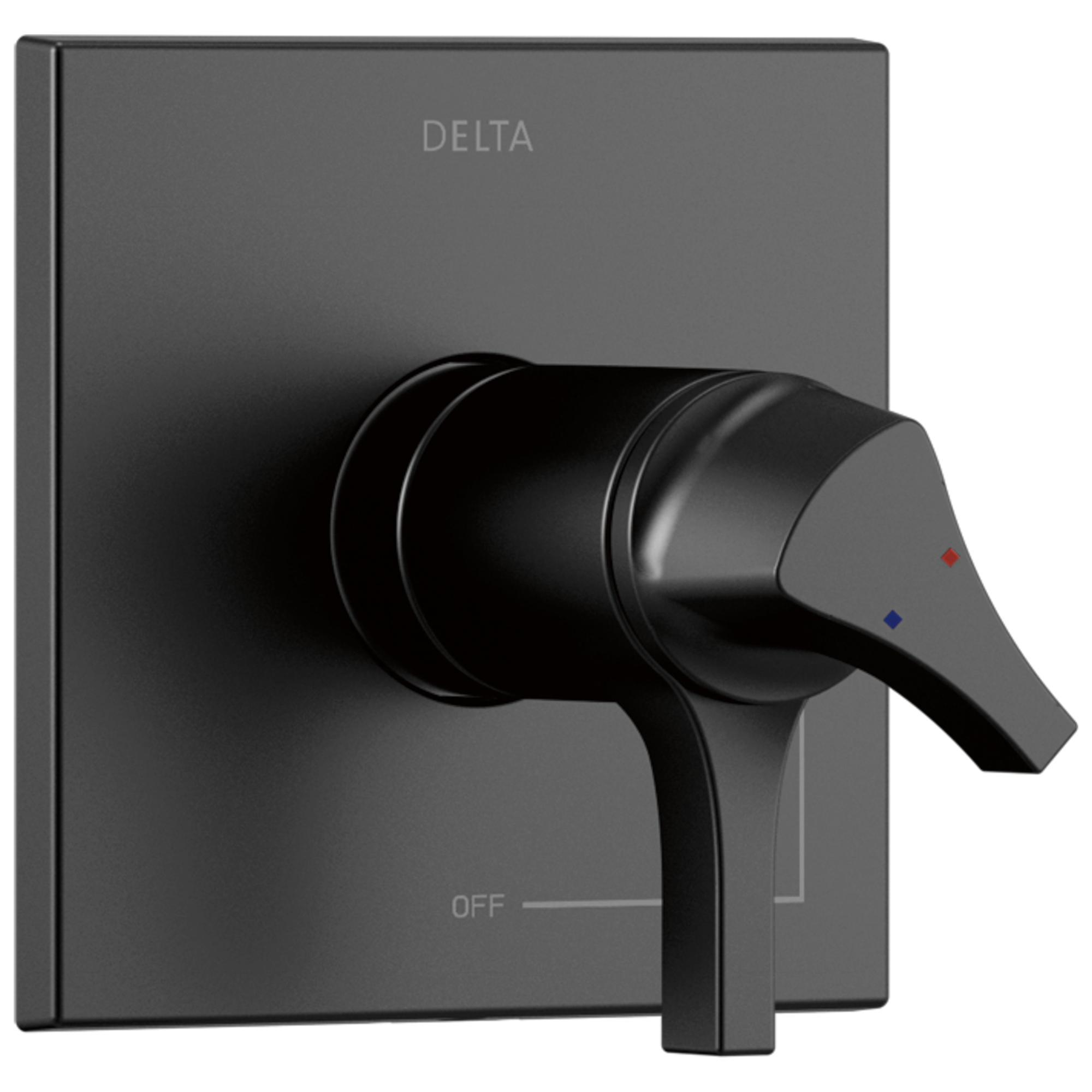 DELTA® T17T074-BL 17T Valve Only Trim, Matte Black