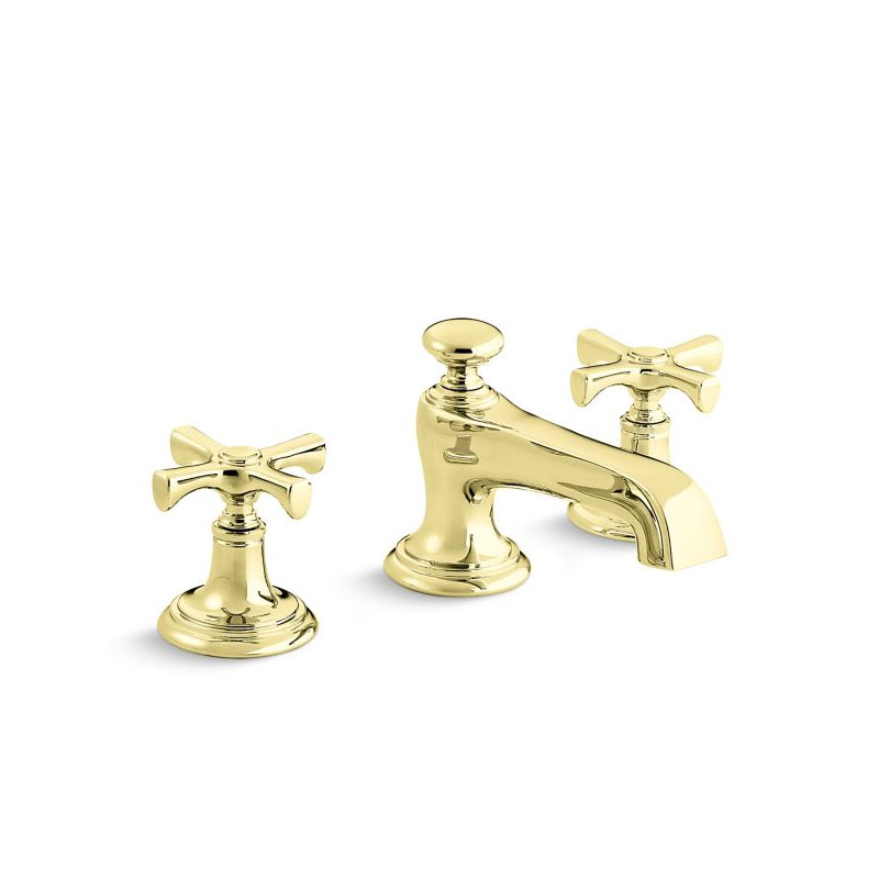 Kallista P24600-CR-ULB Bellis® by KALLISTA Sink Faucet, Traditional Spout, Cross Handles