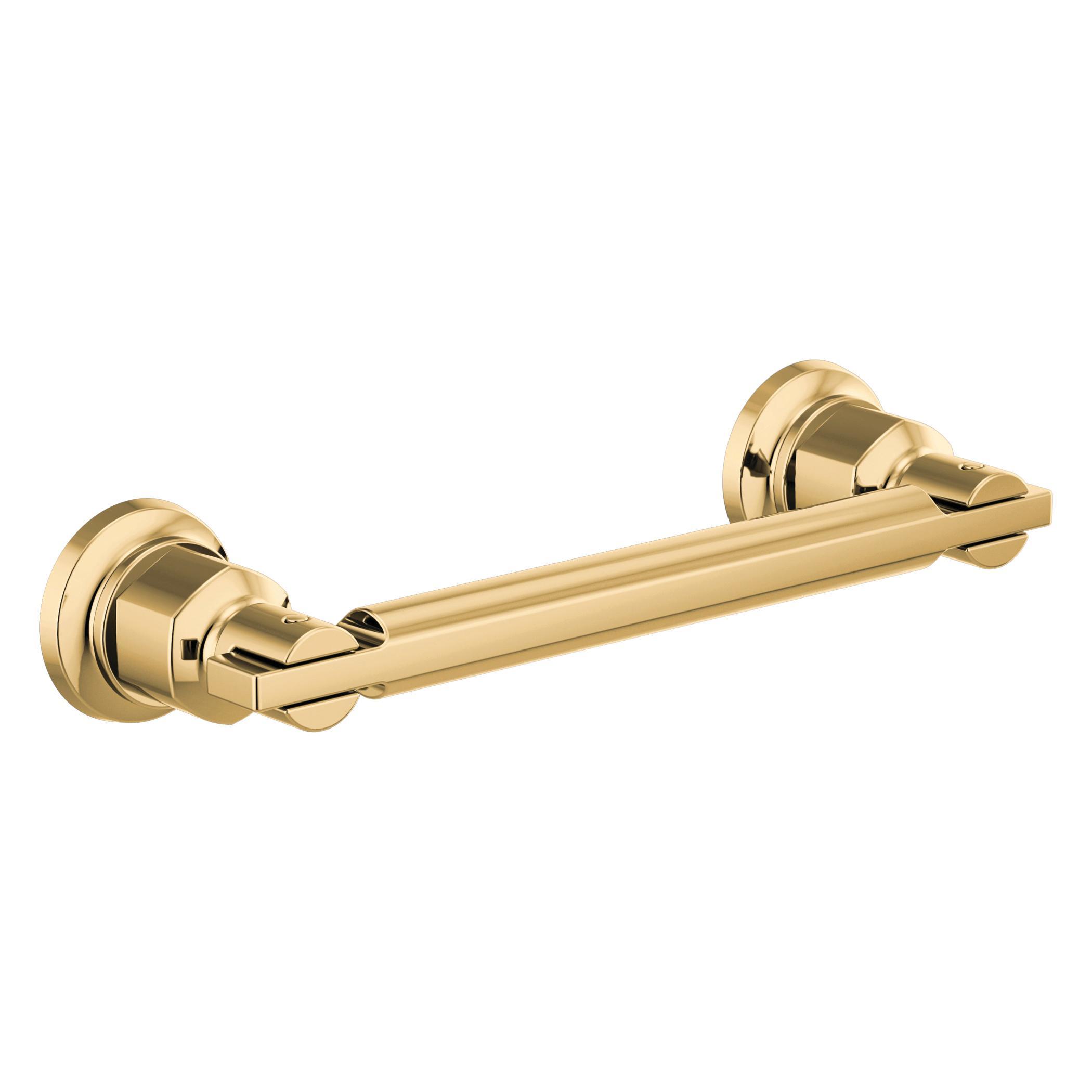 Brizo® 699176-PG Invari™ Drawer Pull, 1-1/16 in Dia, Polished Gold, Import