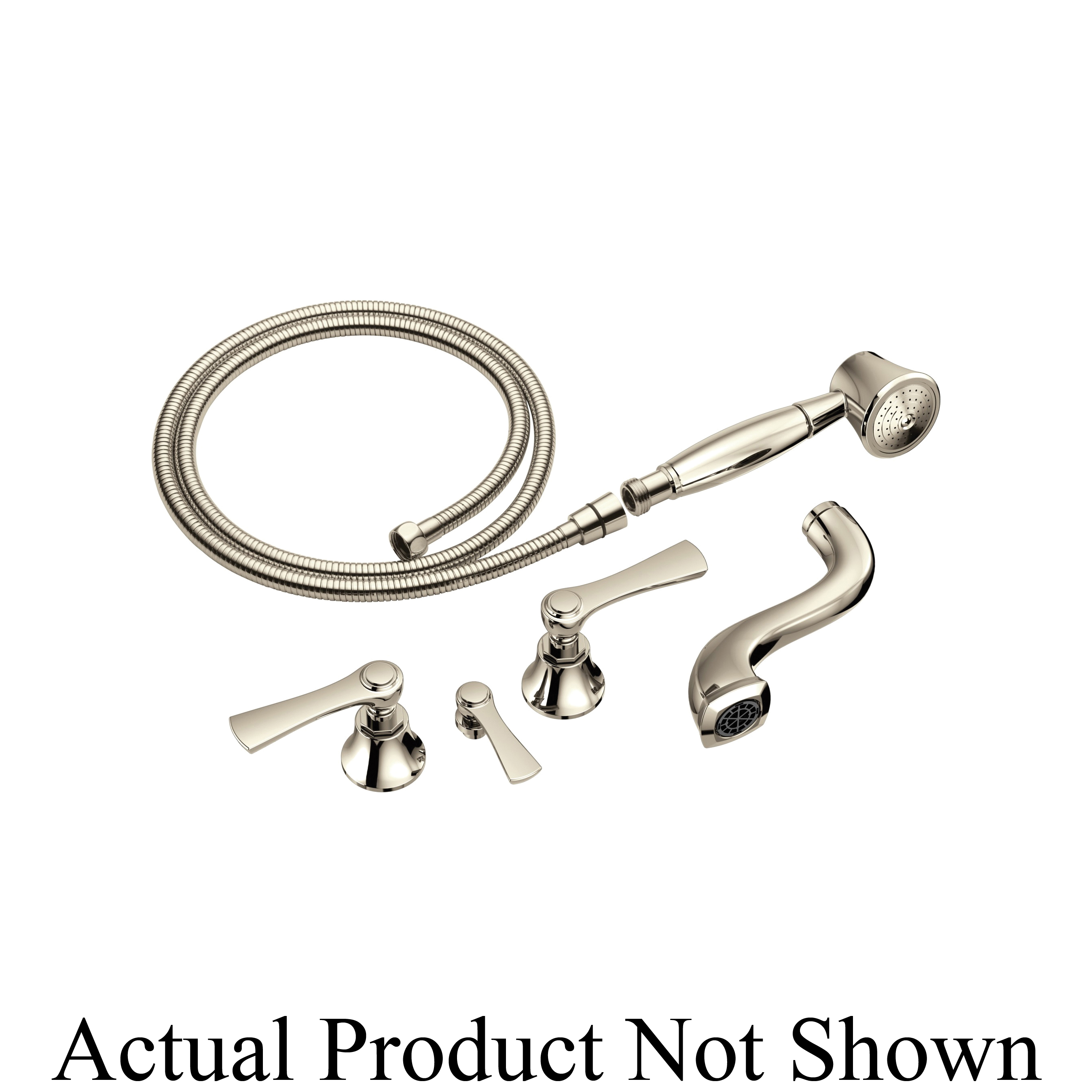 Brizo® T70360-RB Rook™ 2 Handle Tub Filler Trim Kit With Bi-Directional Lever Handle, Solid Brass, Venetian Bronze, Domestic