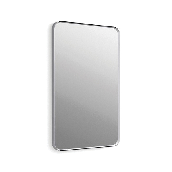 Kohler® 26052-CPL K-26052 Essential Decorative Mirror, Rectangular Shape, 22-1/16 in L x 34-1/16 in W, Polished Chrome