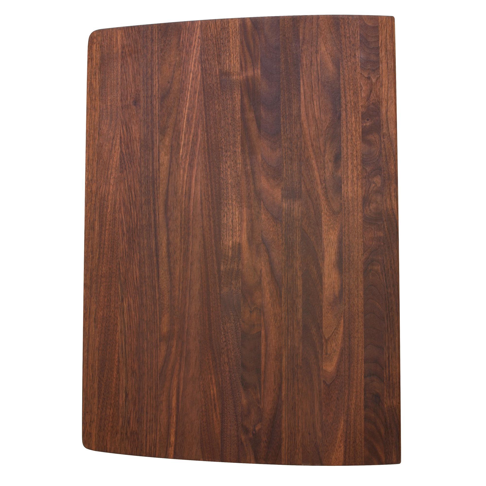 Blanco 222591 Cutting Board, 18-1/8 in L x 12-9/16 in W, Walnut Wood