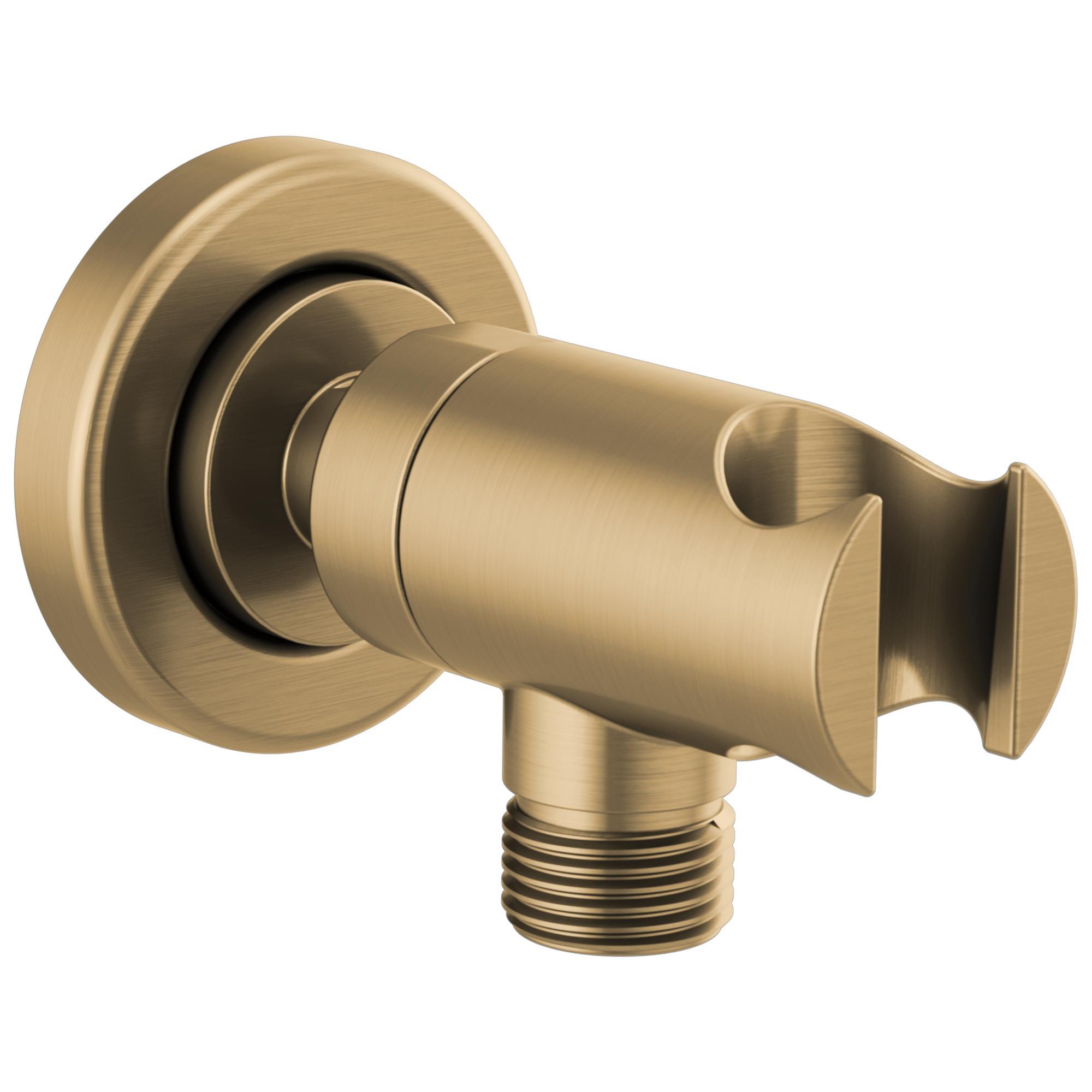 Brizo® RP76775GL Sotria™ Wall Mount Nest and Outlet, For Use With Model 88850 Hand Shower, Luxe Gold, Import