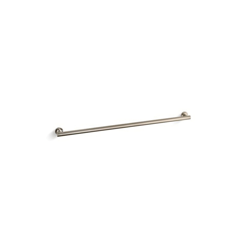 Kohler® 11895-BV Grab Bar, Purist®, 38-7/16 in L x 1-1/4 in Dia, Vibrant® Brushed Bronze, Metal