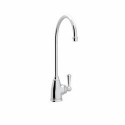 Rohl® U.1625L-APC-2 Filter Faucet, Perrin & Rowe® Traditional, 0.5 gpm Flow Rate, Swivel Spout, Polished Chrome, 1 Handles