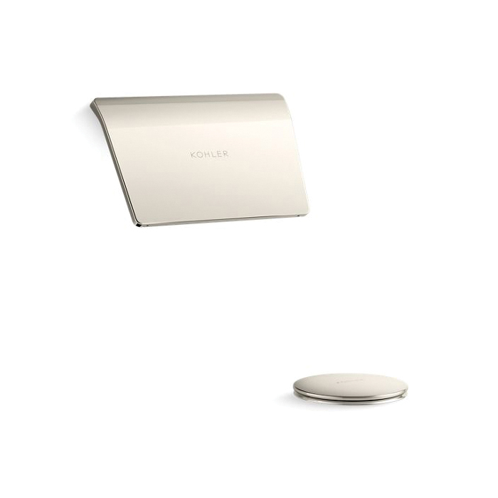 Kohler® 23857-SN Bath Drain Trim, For Use With Tea-for-Two® Cable Pop-Up Drain
