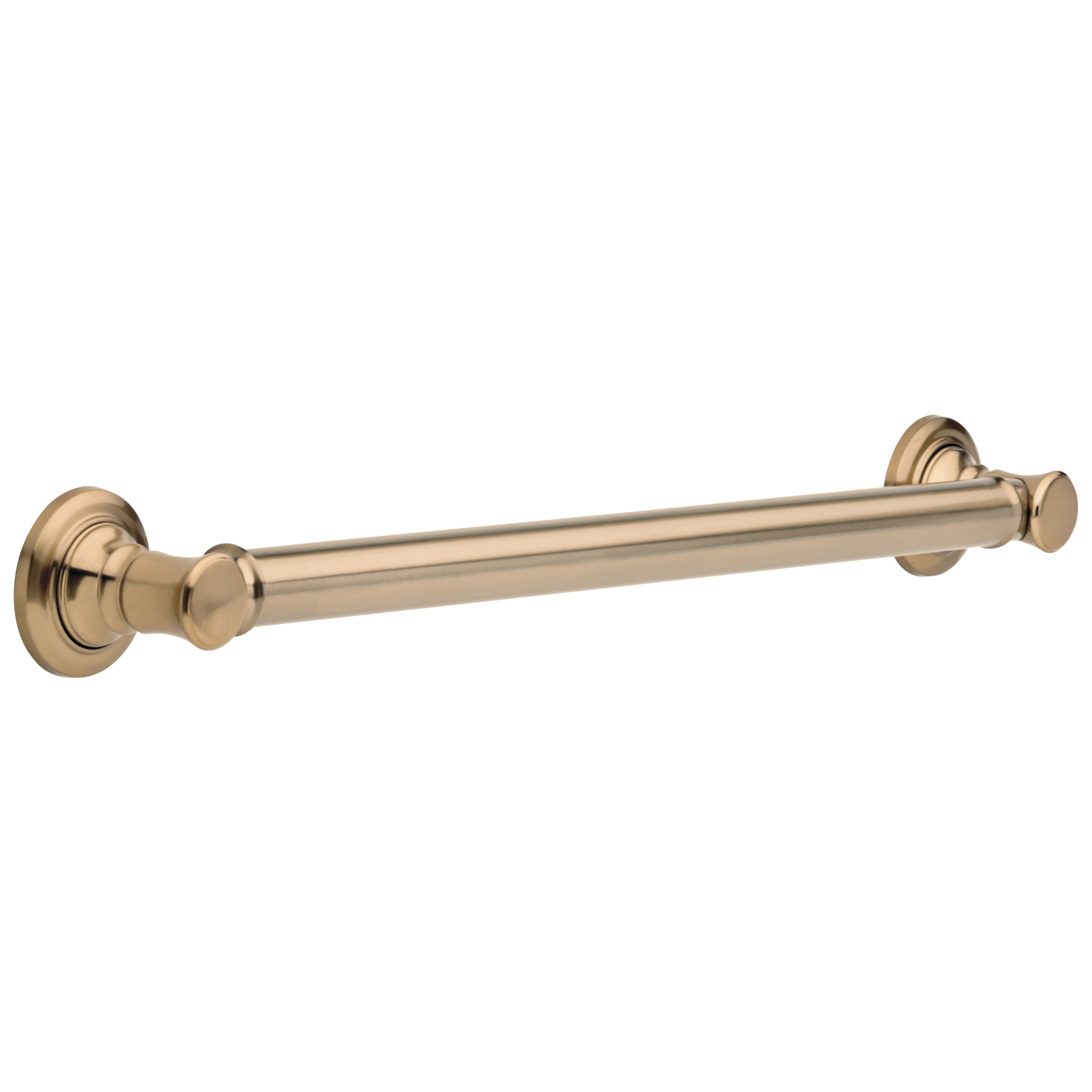 DELTA® 41624-CZ Traditional Decorative Grab Bar, 24 in L x 1-1/4 in Dia, Brilliance® Champagne Bronze, Brass, Import