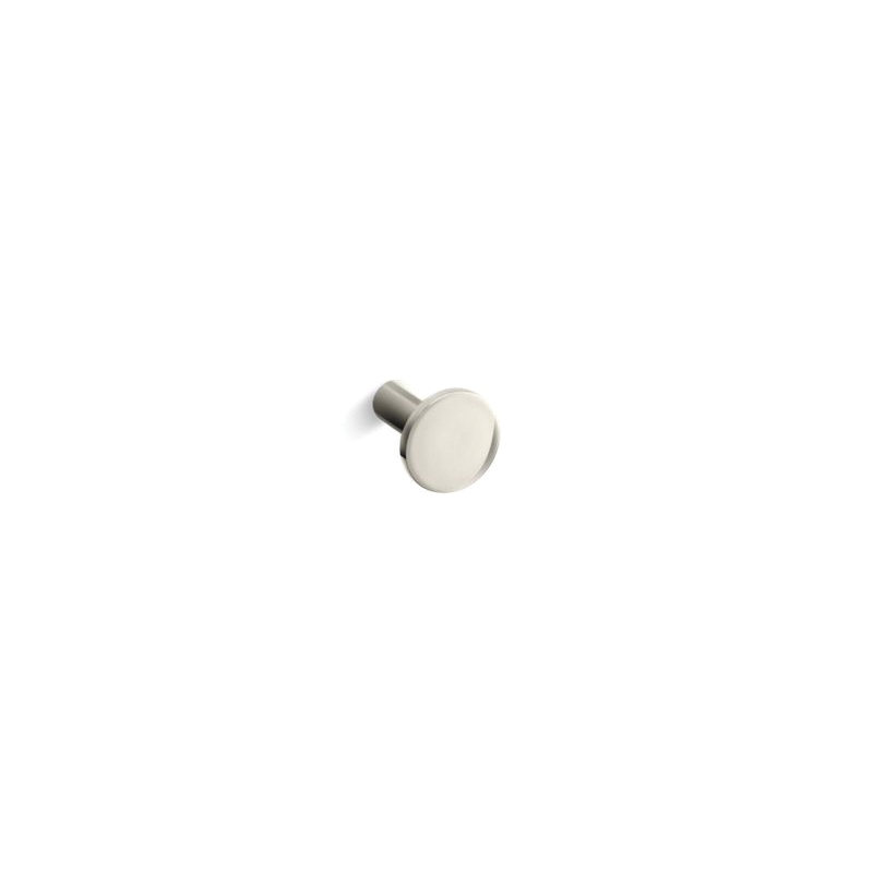Kohler® 14484-SN Cabinet Knob, Purist®, Brass, Vibrant® Polished Nickel