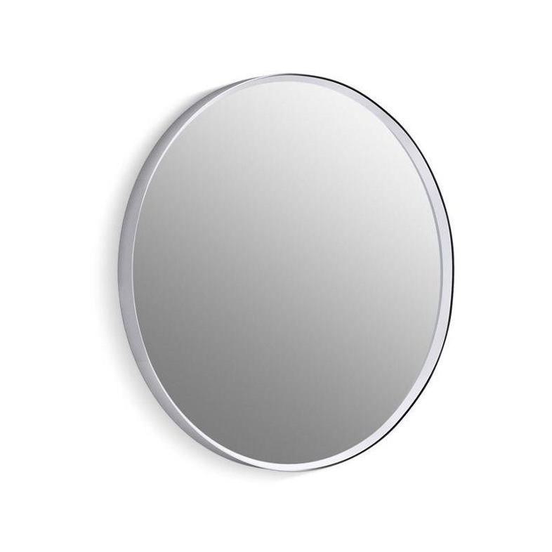 Kohler® 31367-CPL 31367 Essential Wall Mount Bathroom Mirror, Round Shape, 1.37 in L 22 in W, Polished Chrome