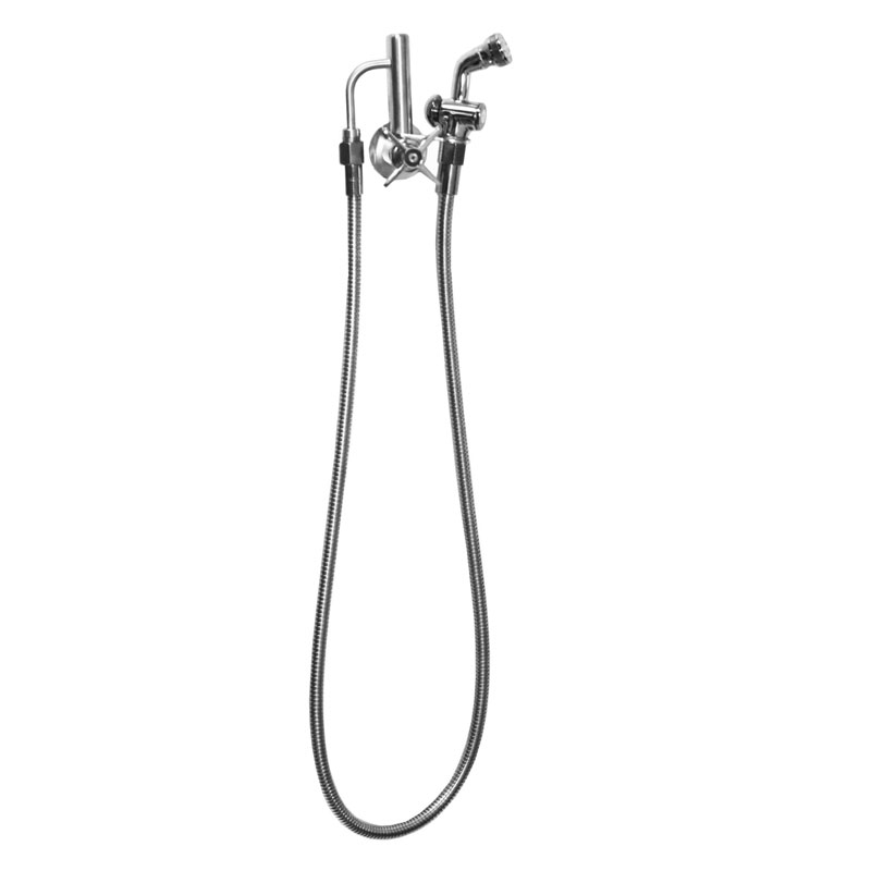 Outdoor Shower Company WMHS-0101-CHV Wall Mount Single Supply Hand Spray