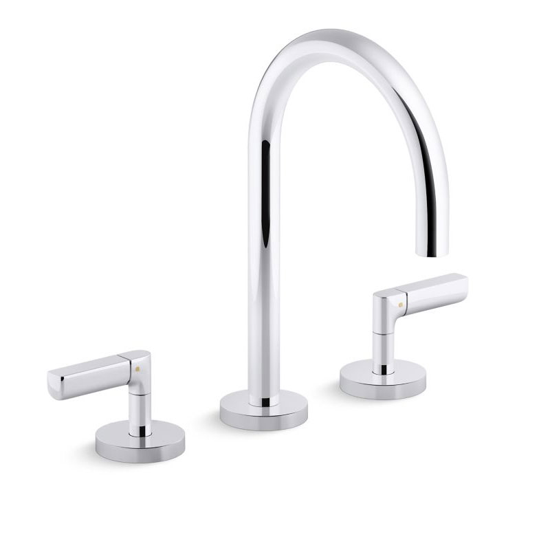Kallista P23348-LV-CP One™ Nazaré® by KALLISTA Sink faucet, gooseneck spout, lever handles