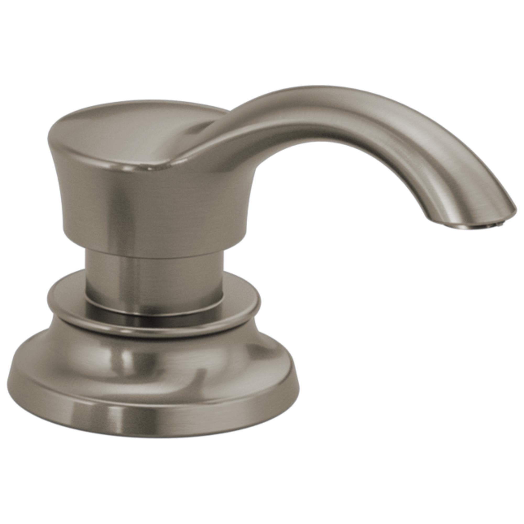 DELTA® RP90355SP Caroline Soap Dispenser, SpotShield® Stainless Steel, Import